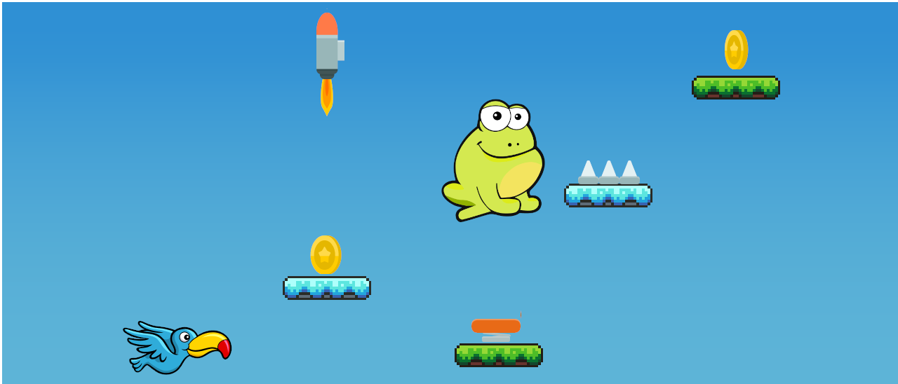 Frog Jump banner